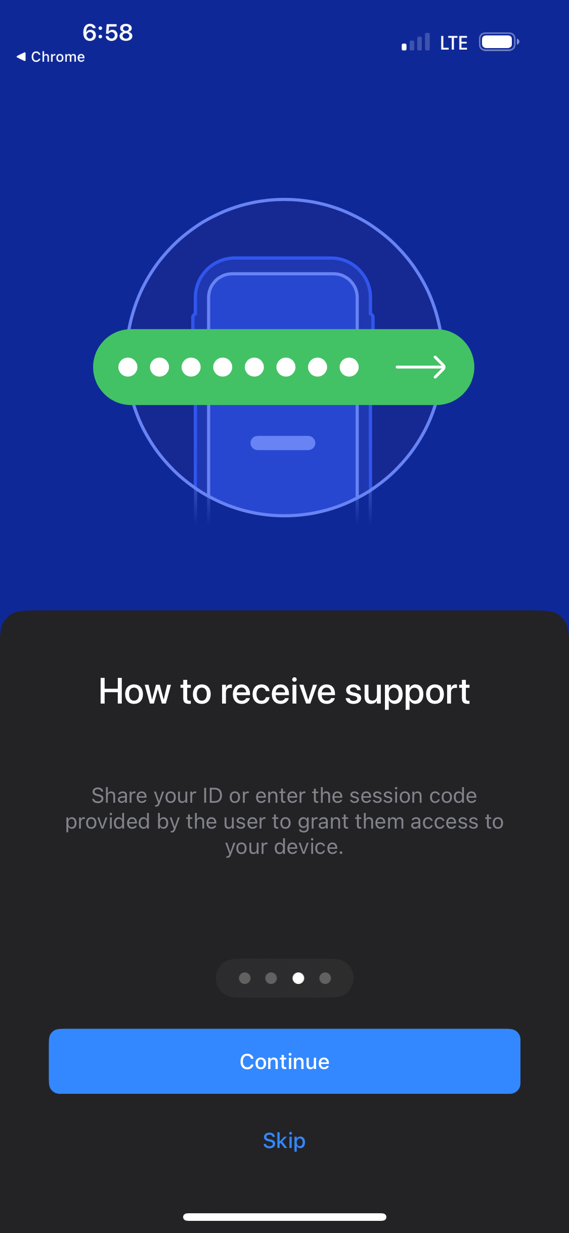 Receive Support