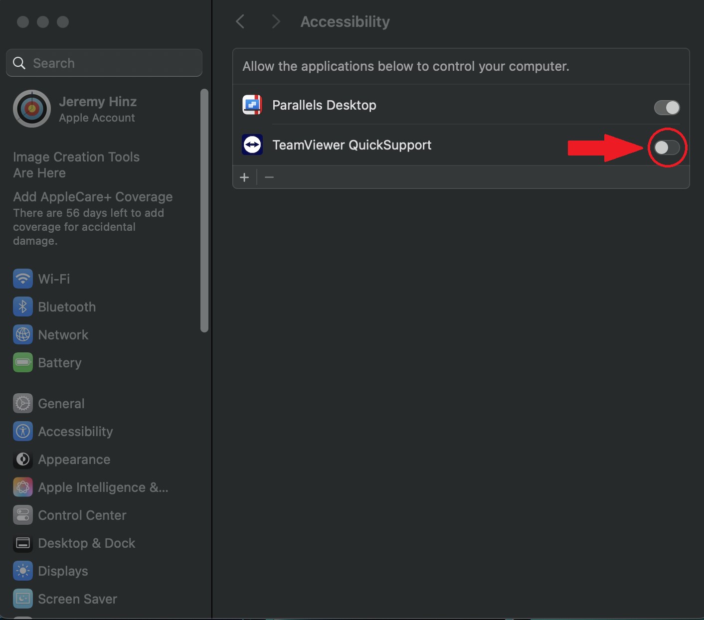 Enabling Keyboard and Mouse