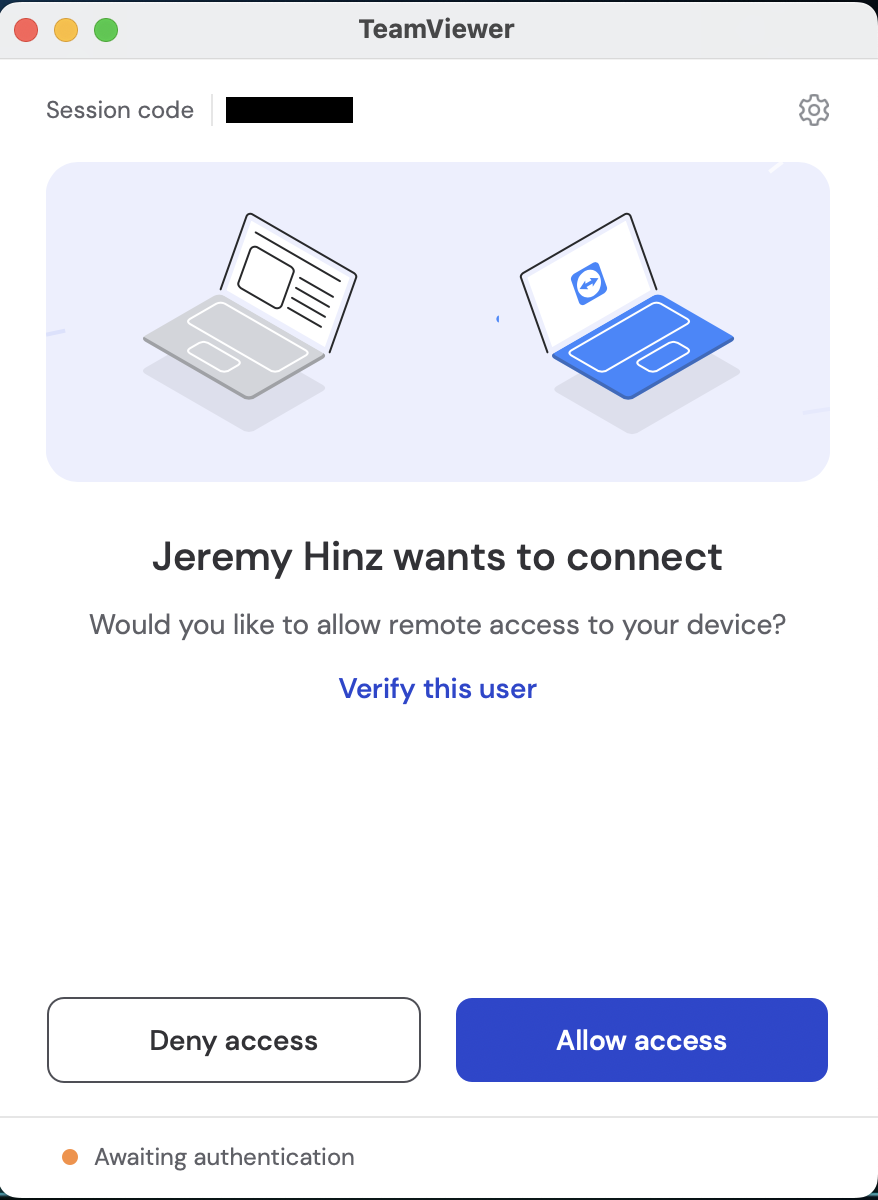 Approving Technician Connection