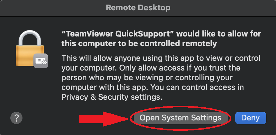Screen for accepting term and conditions