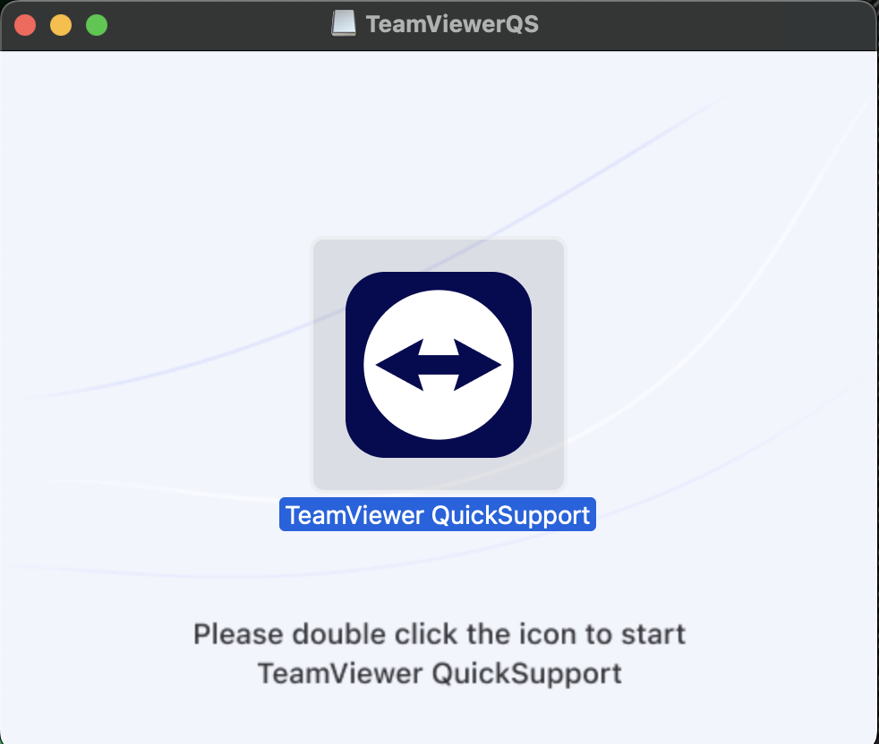 Install TeamViewer QuickSupport